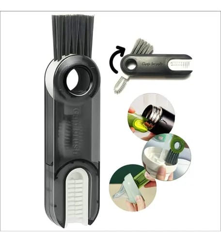 Cepillo Limpiador 3en1 Tapas Botella